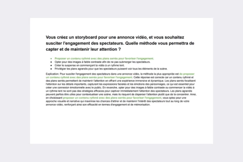 Réponses à l'Examen de Certification Google Ads pour les créations preview